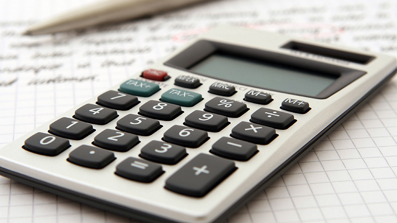 calculator for bookkeeping