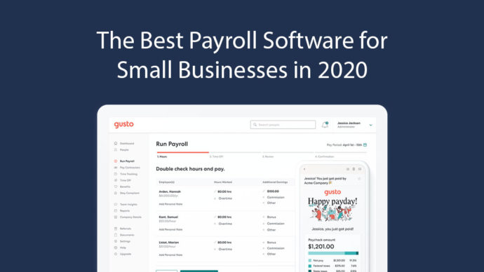 The 8 Best Payroll Software Tools for Small Businesses in 2020